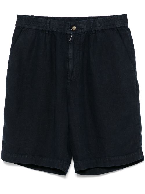 Navy blue shorts BRUNELLO CUCINELLI | M243DU0065C2517